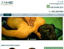 Tablet Screenshot of kime.cl